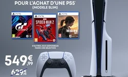 BON PLAN : une PS5 Slim achetée, un AAA exclusif offert !